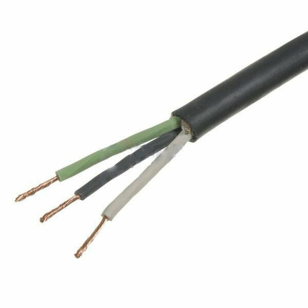 American Imaginations 2992.13 in. Cylindrical Black Outdoor Flexible Wire in 600V AI-37677